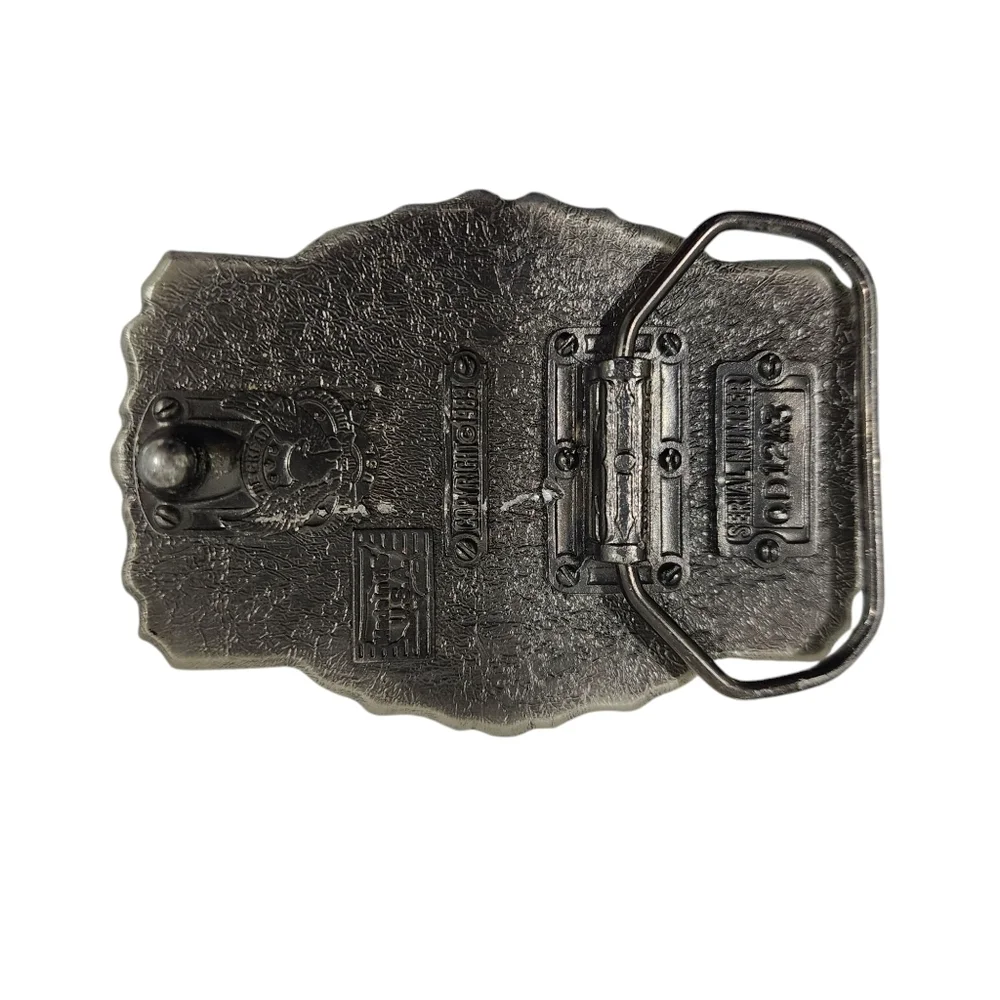 THE GREAT AMERICAN BUCKLE CO. EAGLE BELT BUCKLE